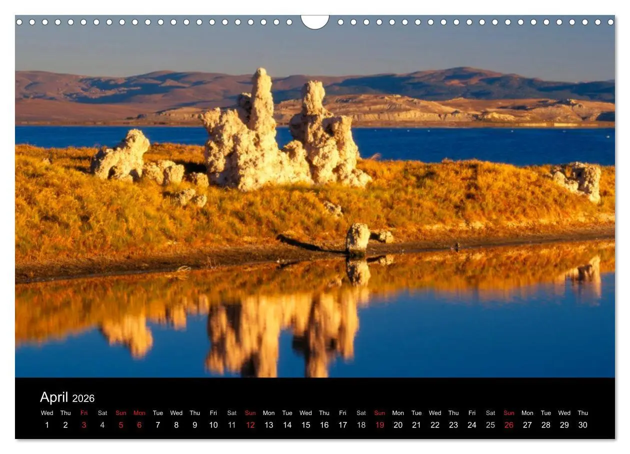 Bild: 9783516583762 | USA - National Parks (Wall Calendar 2026 DIN A3 landscape),...