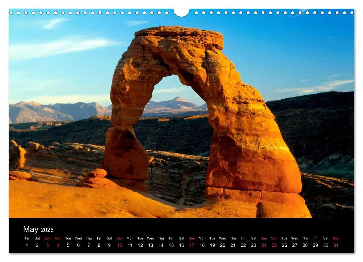 Bild: 9783516583762 | USA - National Parks (Wall Calendar 2026 DIN A3 landscape),...