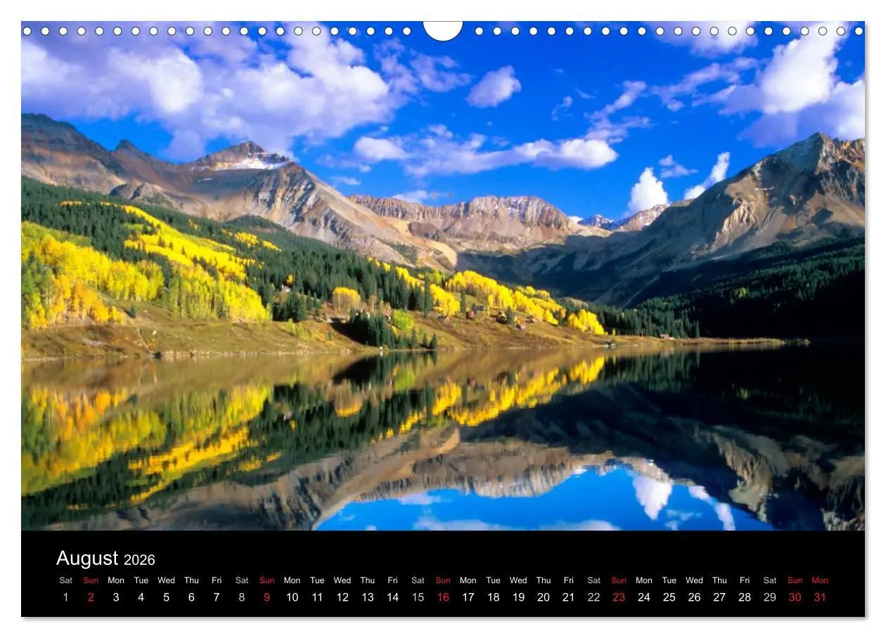 Bild: 9783516583762 | USA - National Parks (Wall Calendar 2026 DIN A3 landscape),...