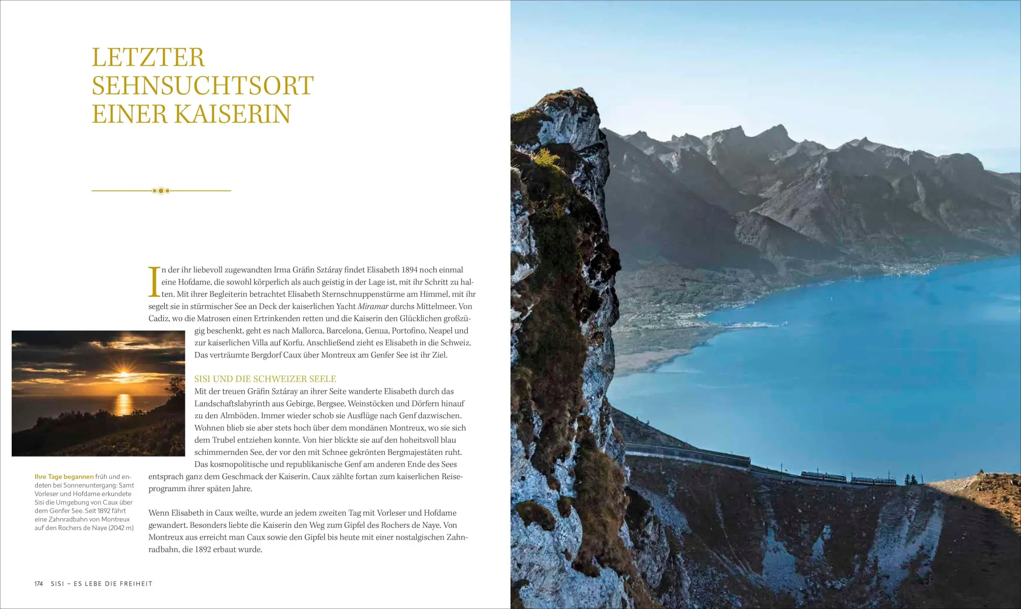 Bild: 9783954163762 | Sisi - Es lebe die Freiheit | Wandern auf Kaiserin Elisabeths Wegen