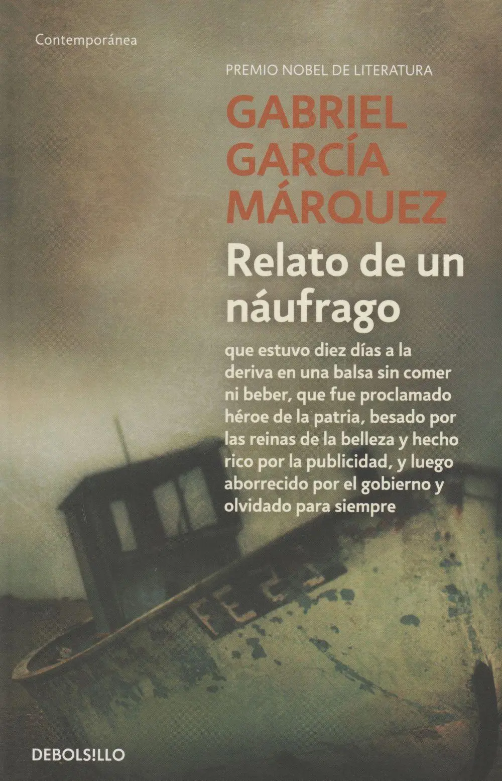 Cover: 9788490323762 | Relato de un náufrago | Gabriel García Márquez | Taschenbuch | 169 S.