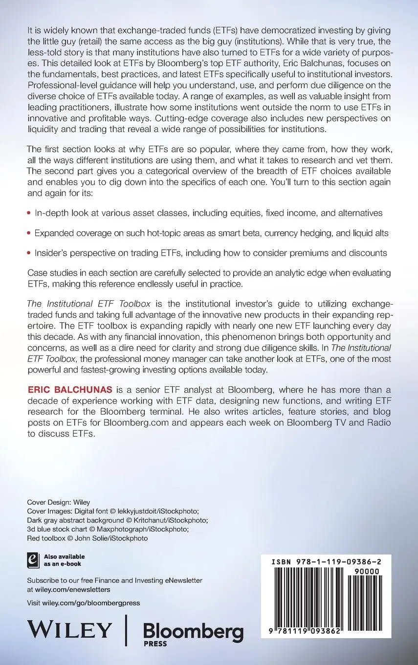 Rückseite: 9781119093862 | The Institutional Etf Toolbox | Eric Balchunas | Buch | 384 S. | 2016