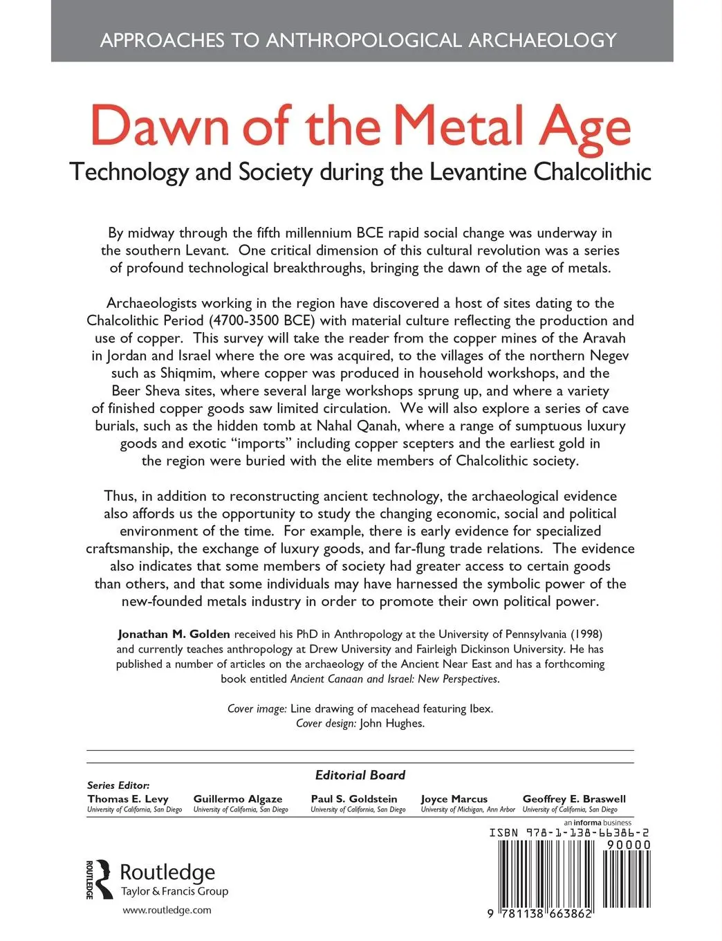 Rückseite: 9781138663862 | Dawn of the Metal Age | Jonathan M. Golden | Taschenbuch | Englisch