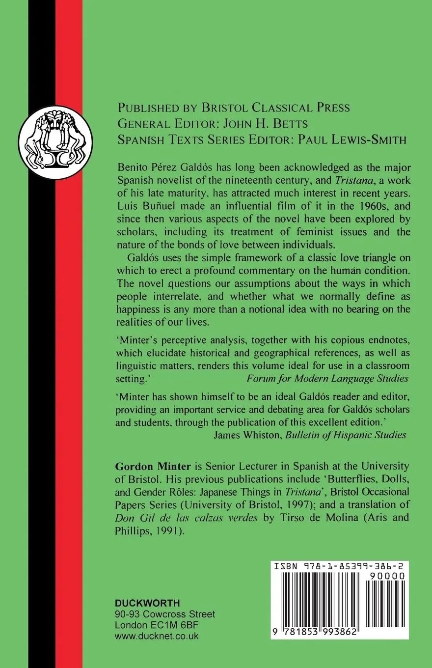 Rückseite: 9781853993862 | Galdos | Tristana | Benito Pberez Galdbos (u. a.) | Taschenbuch | 2013