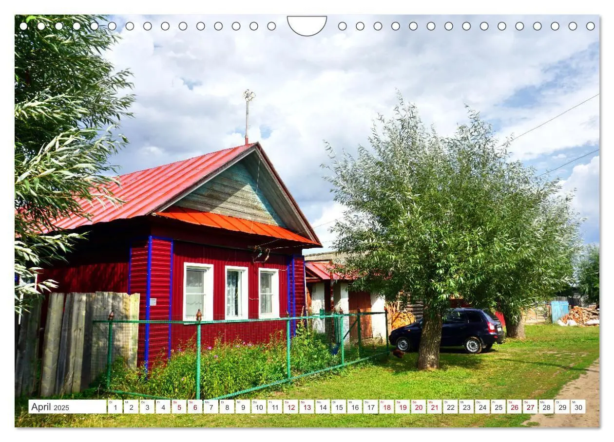 Bild: 9783383993862 | Dorfidylle - Landleben in Russland (Wandkalender 2025 DIN A4 quer),...