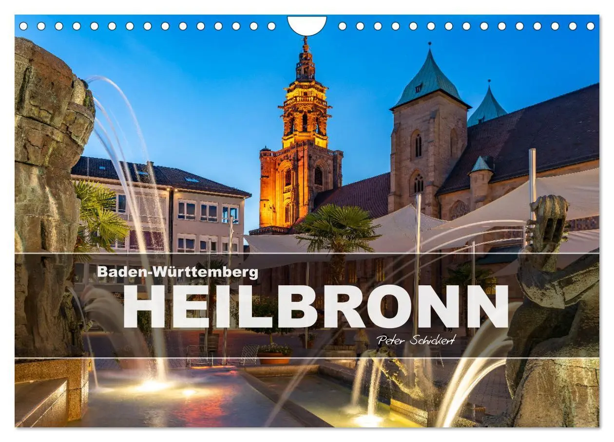 Cover: 9783457313862 | Baden-Württemberg - Heilbronn (Wandkalender 2026 DIN A4 quer),...