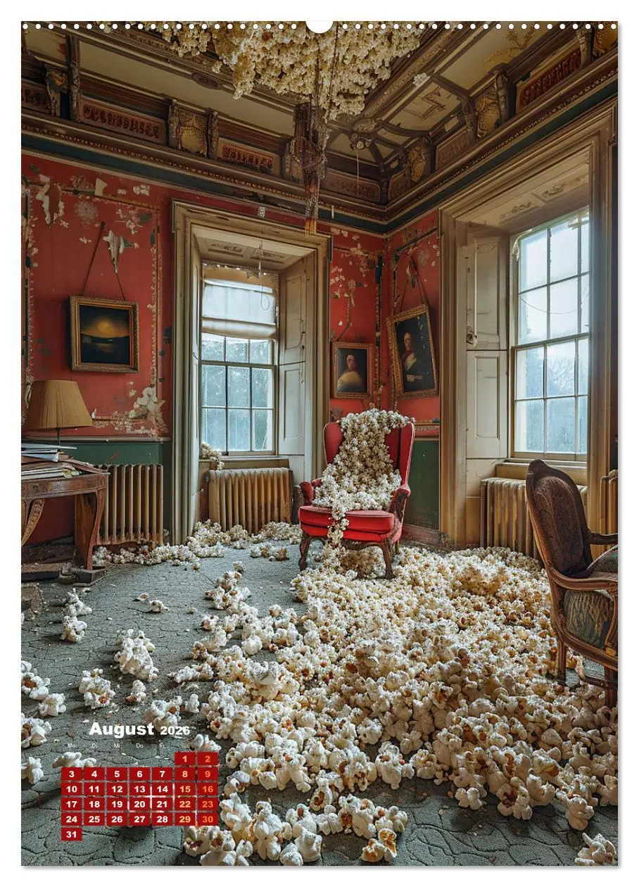 Bild: 9783516263862 | Surrealismus (Wandkalender 2026 DIN A2 hoch), CALVENDO Monatskalender