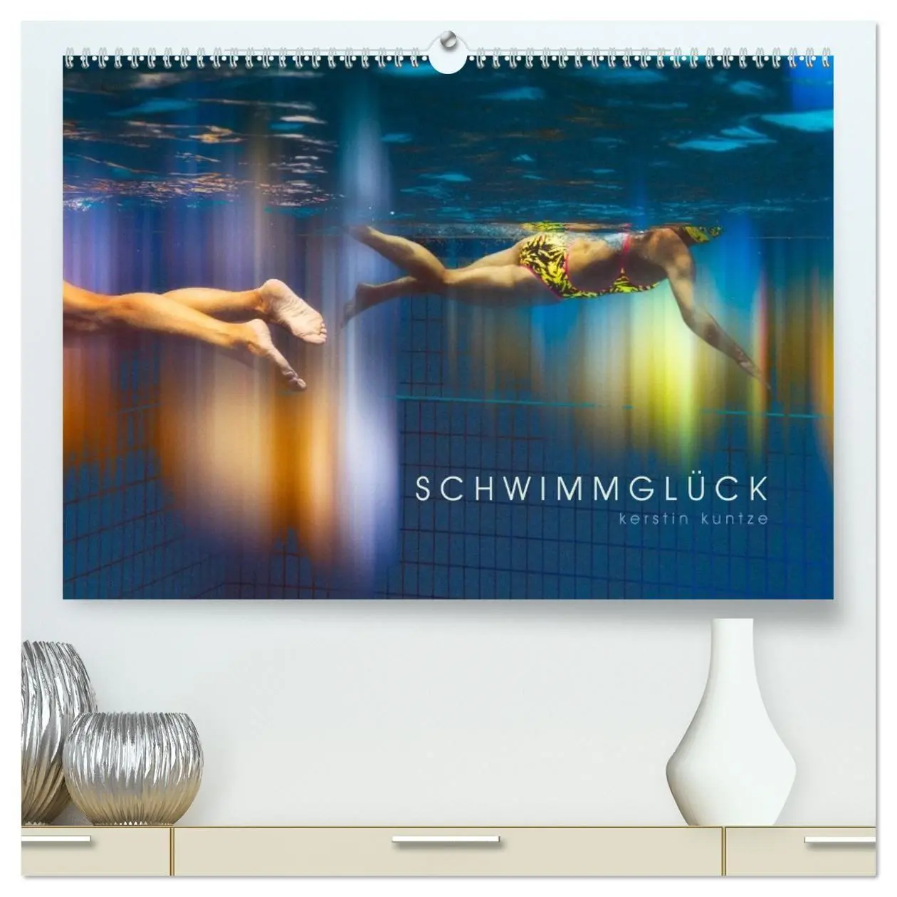 Cover: 9783516713862 | SCHWIMMGLÜCK (hochwertiger Premium Wandkalender 2026 DIN A2 quer),...