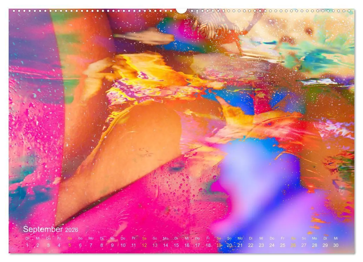 Bild: 9783516713862 | SCHWIMMGLÜCK (hochwertiger Premium Wandkalender 2026 DIN A2 quer),...