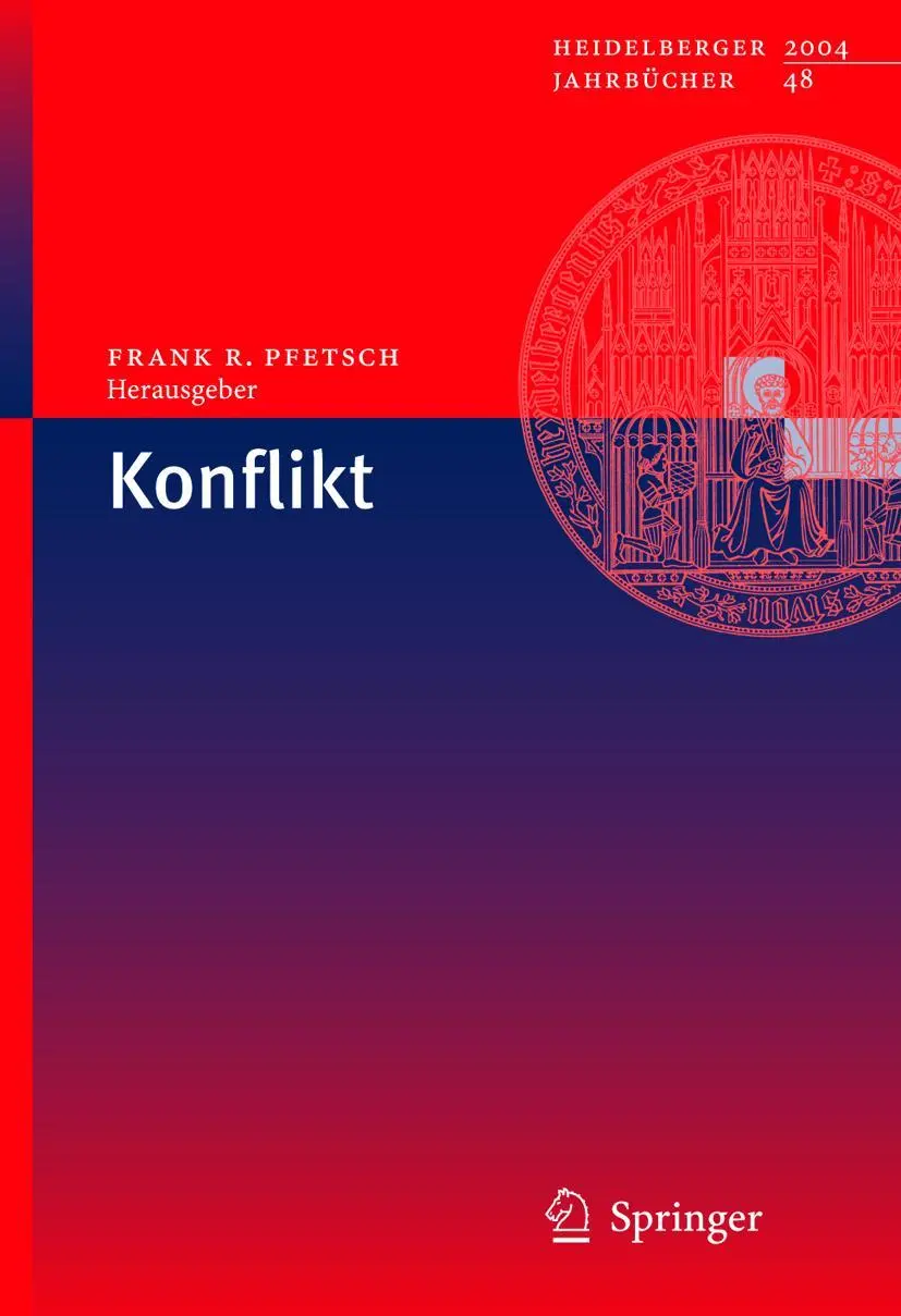 Konflikt (Heidelberger Jahrbücher) (German Edition)