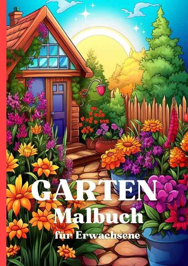 Cover: 9783565223862 | Garten Malbuch für Erwachsene | Lia Mayr | Taschenbuch | Deutsch