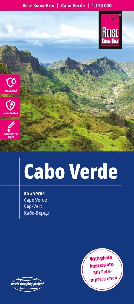 Cover: 9783831773862 | Reise Know-How Landkarte Cabo Verde (1:135.000) | Rump | (Land-)Karte