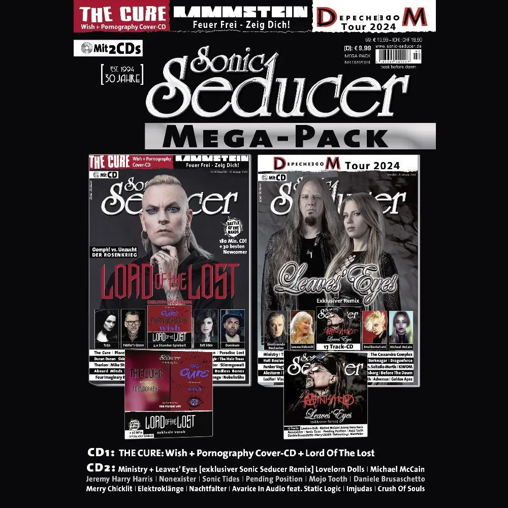 Cover: 9783958973862 | Sonic Seducer Mega-Pack 02/2024 | Buch | Deutsch | 2024