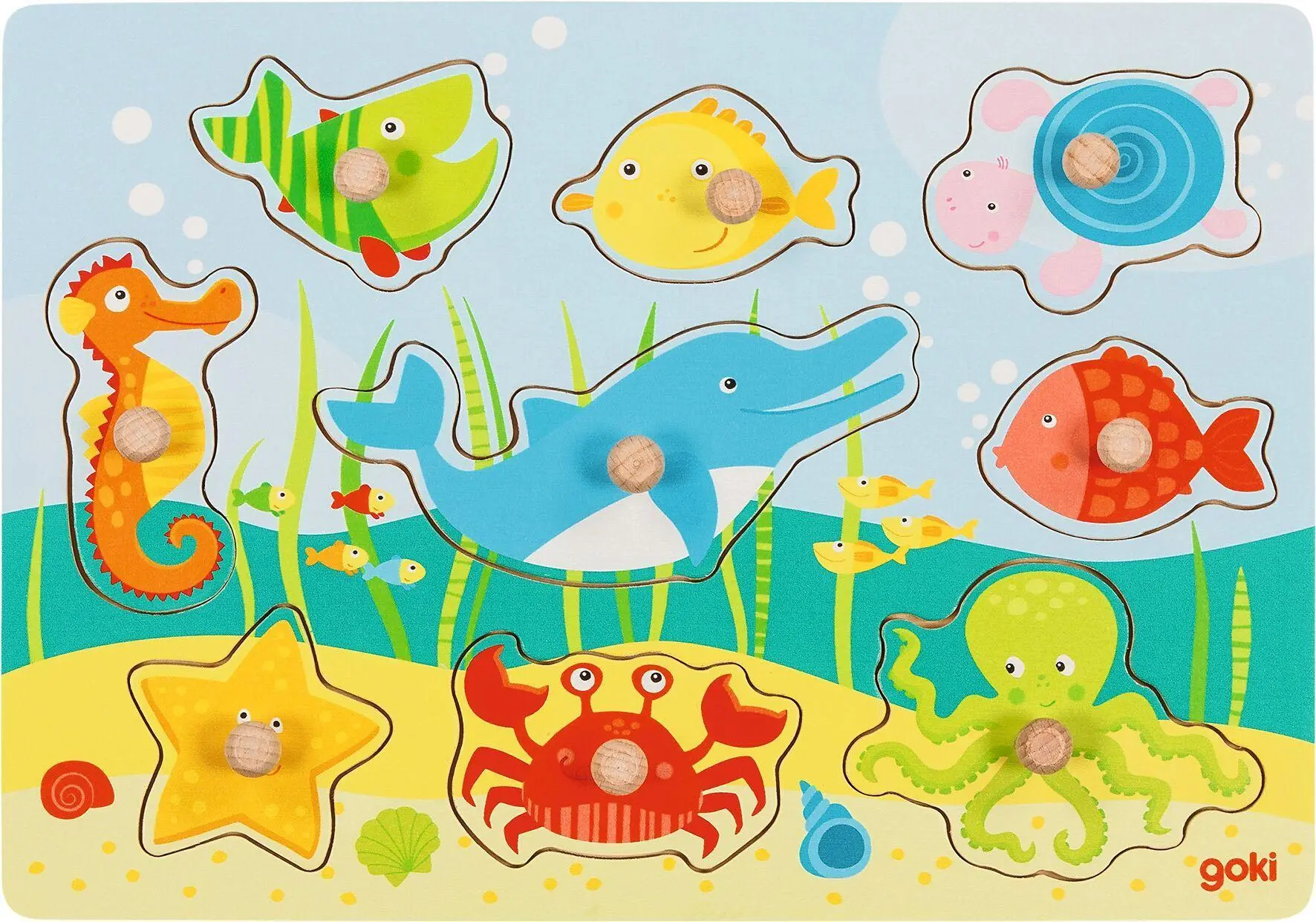 Cover: 4013594573962 | Steckpuzzle Unterwasserwelt II | Spiel | 57396 | Deutsch | 2025