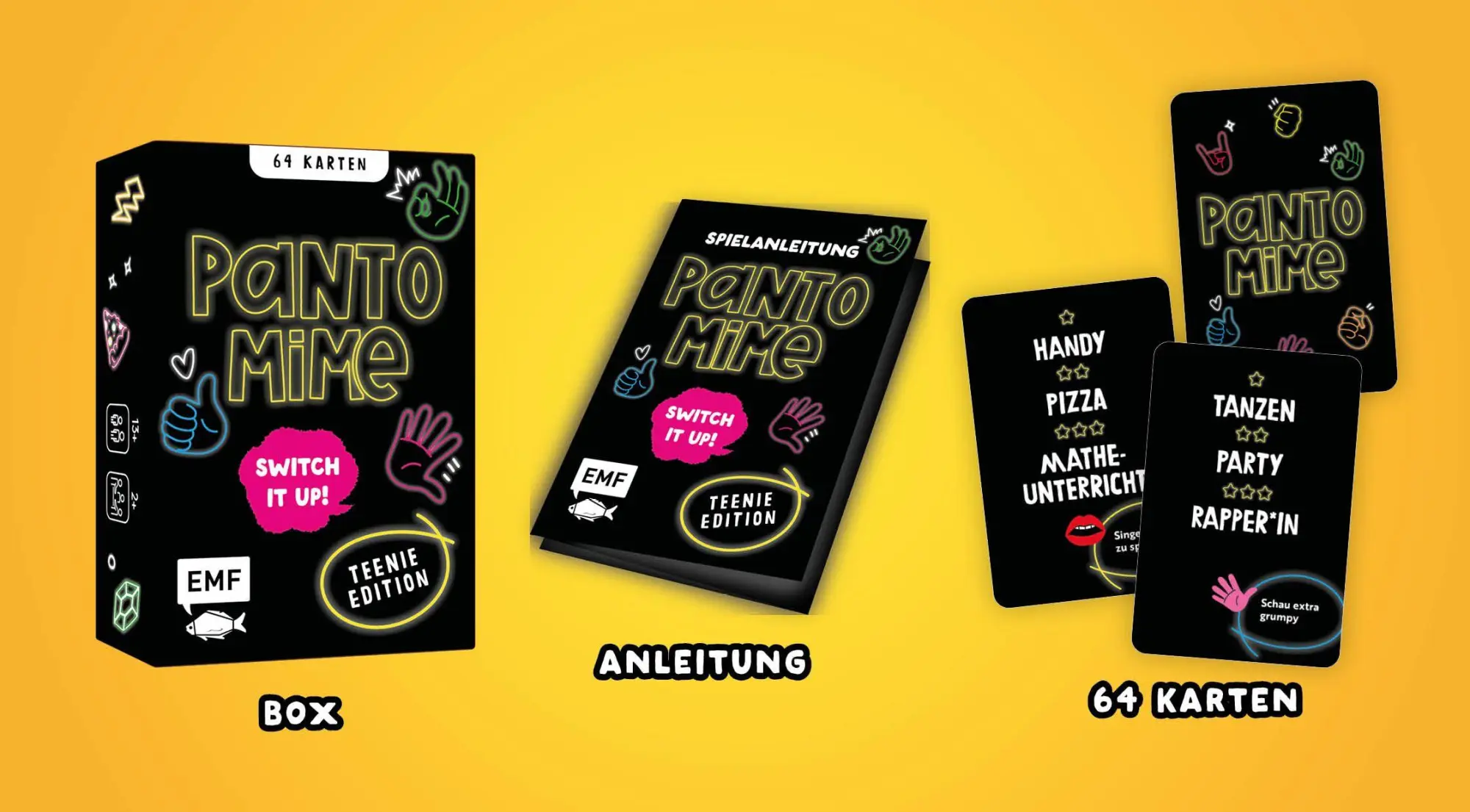 Bild: 4260478343962 | Kartenspiel: Pantomime - Switch it up! - Teenie Edition | Spiel | 2026
