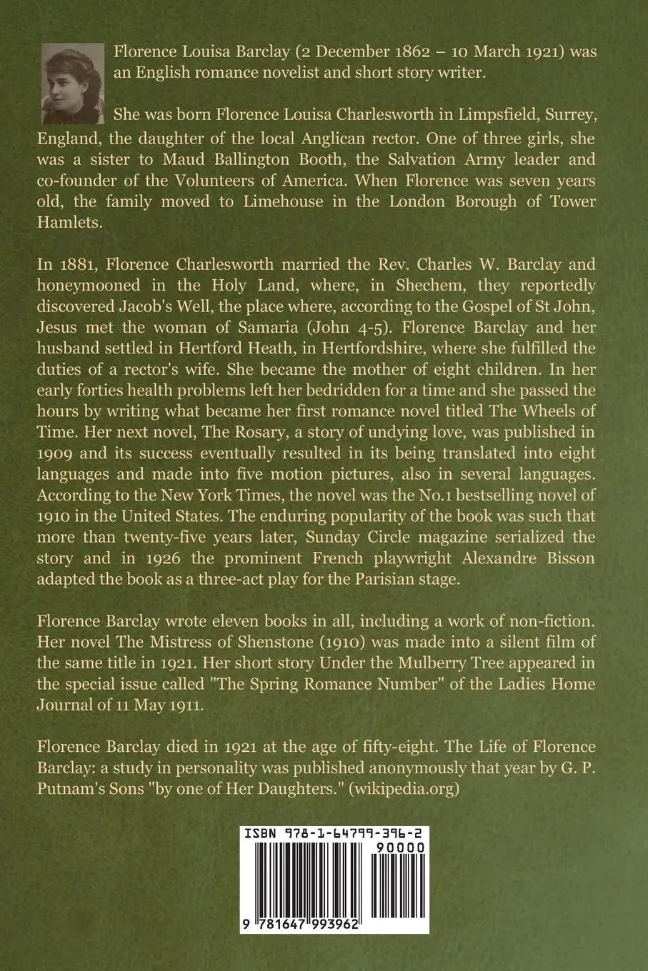Rückseite: 9781647993962 | The Rosary | Florence L. Barclay (u. a.) | Taschenbuch | Englisch