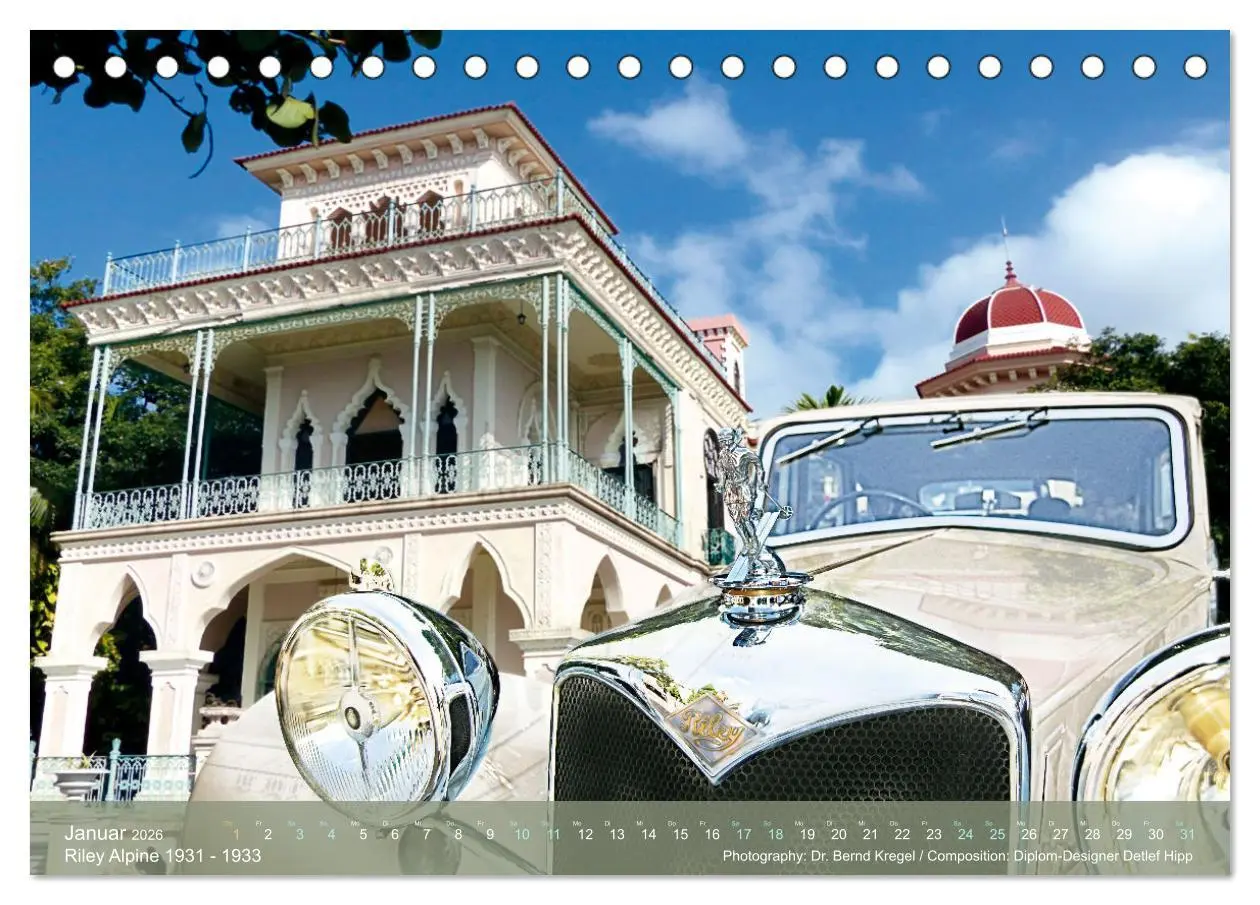 Bild: 9783457473962 | Oldtimer auf 5 Kontinenten (Tischkalender 2026 DIN A5 quer),...