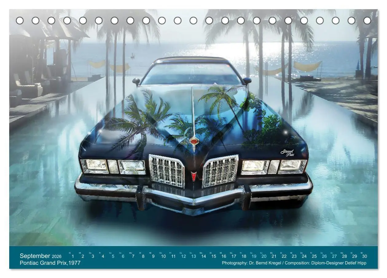 Bild: 9783457473962 | Oldtimer auf 5 Kontinenten (Tischkalender 2026 DIN A5 quer),...