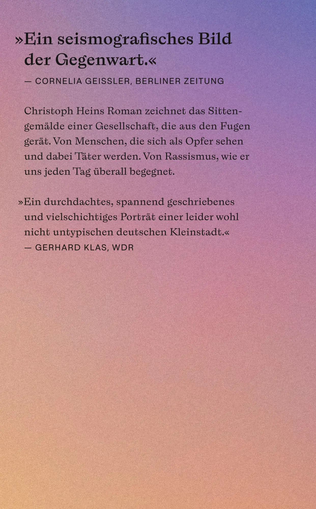 Rückseite: 9783518473962 | Guldenberg | Christoph Hein | Taschenbuch | 284 S. | Deutsch | 2024
