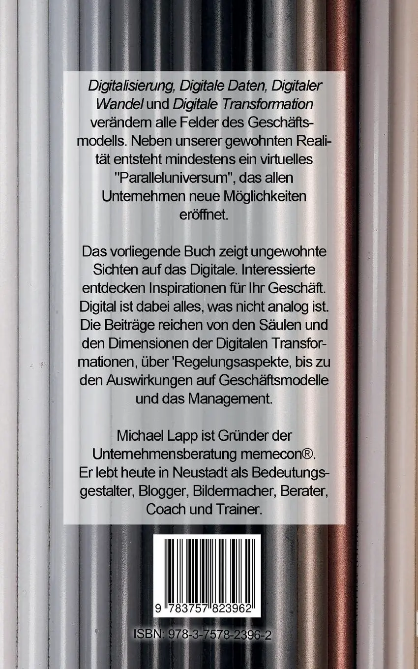 Rückseite: 9783757823962 | Analoges Digital | Aspekte der Digitalisierung | Michael Lapp | Buch