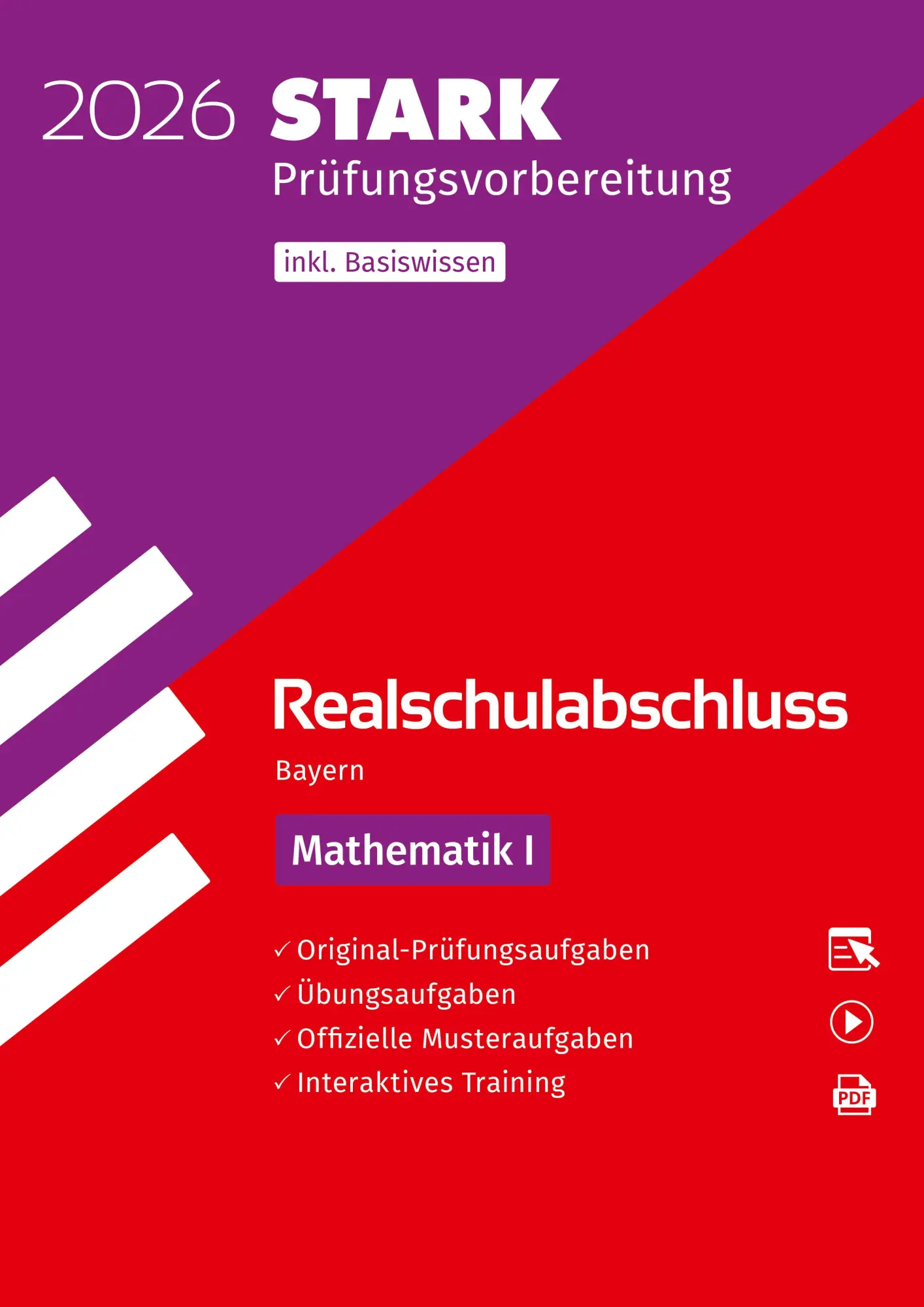Cover: 9783849063962 | STARK Mathematik I - Realschulabschluss 2026 Bayern -... Cover: 9783849063962 | STARK Mathematik I - Realschulabschluss 2026 Bayern -...