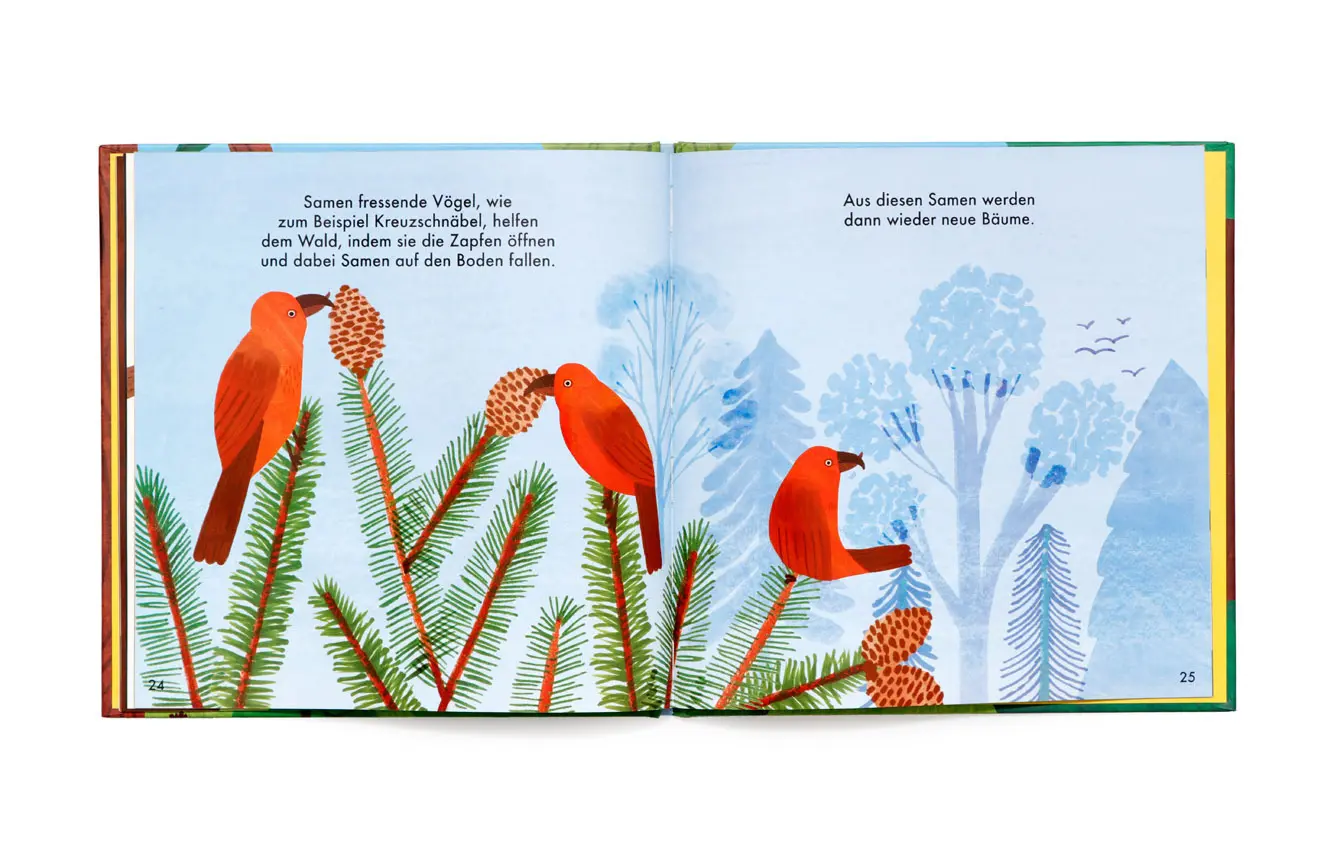 Bild: 9783962443962 | Wunderbarer Wald: Vögel und Bäume | Susie Williams | Buch | 32 S.