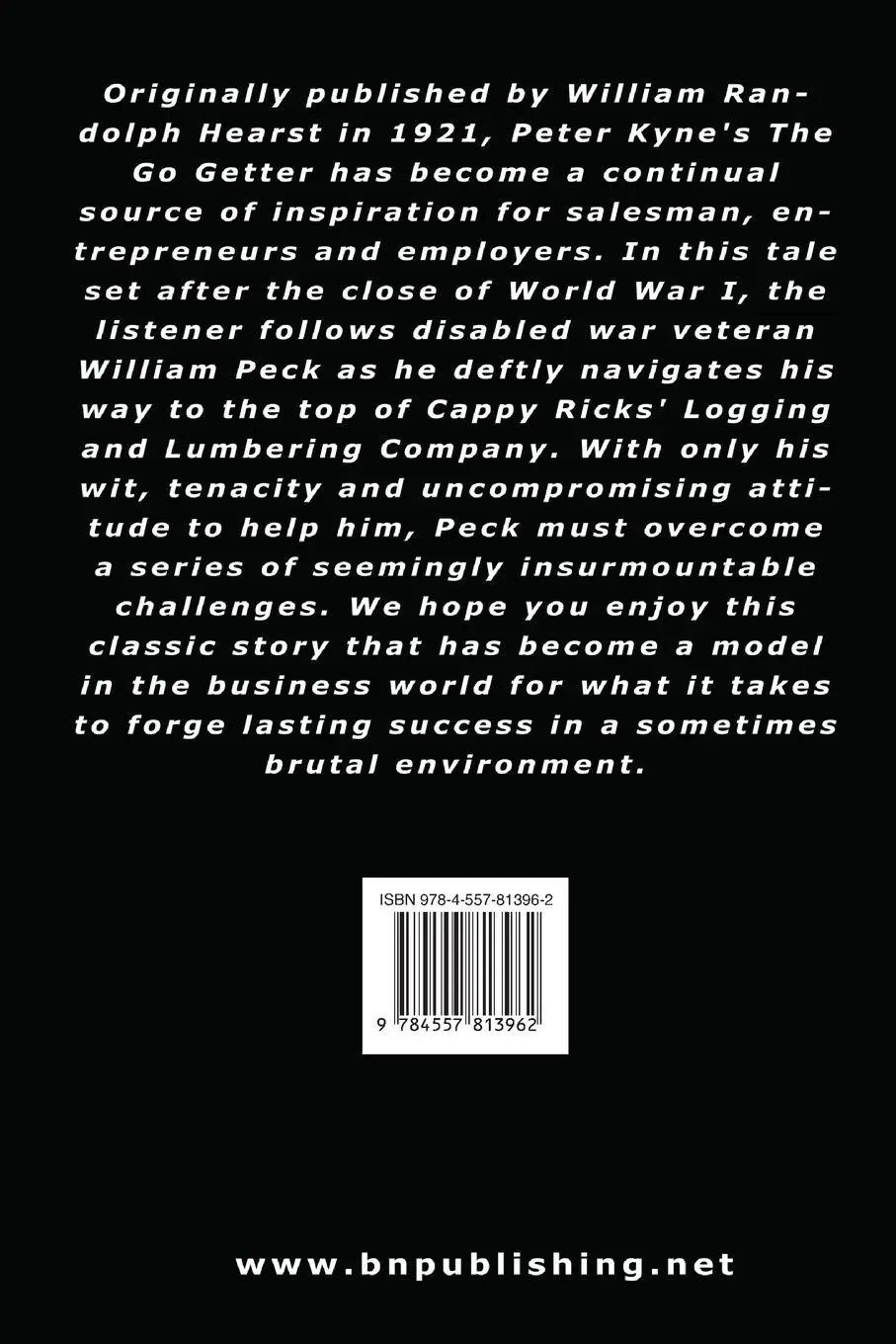 Rückseite: 9784557813962 | The Go-Getter | A Story That Tells You How To Be One | Peter B. Kyne
