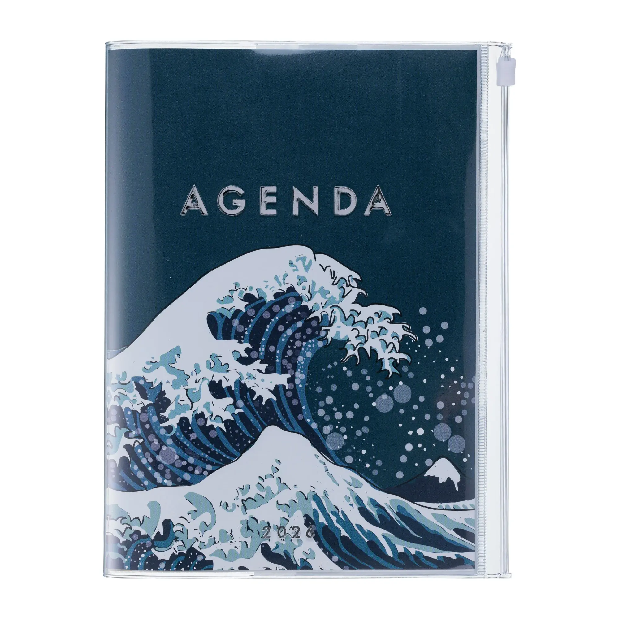 Cover: 4550045144062 | MARK'S 2025/26 Taschenkalender, A5 Japan / Wave // Navy | MARK'S Inc.
