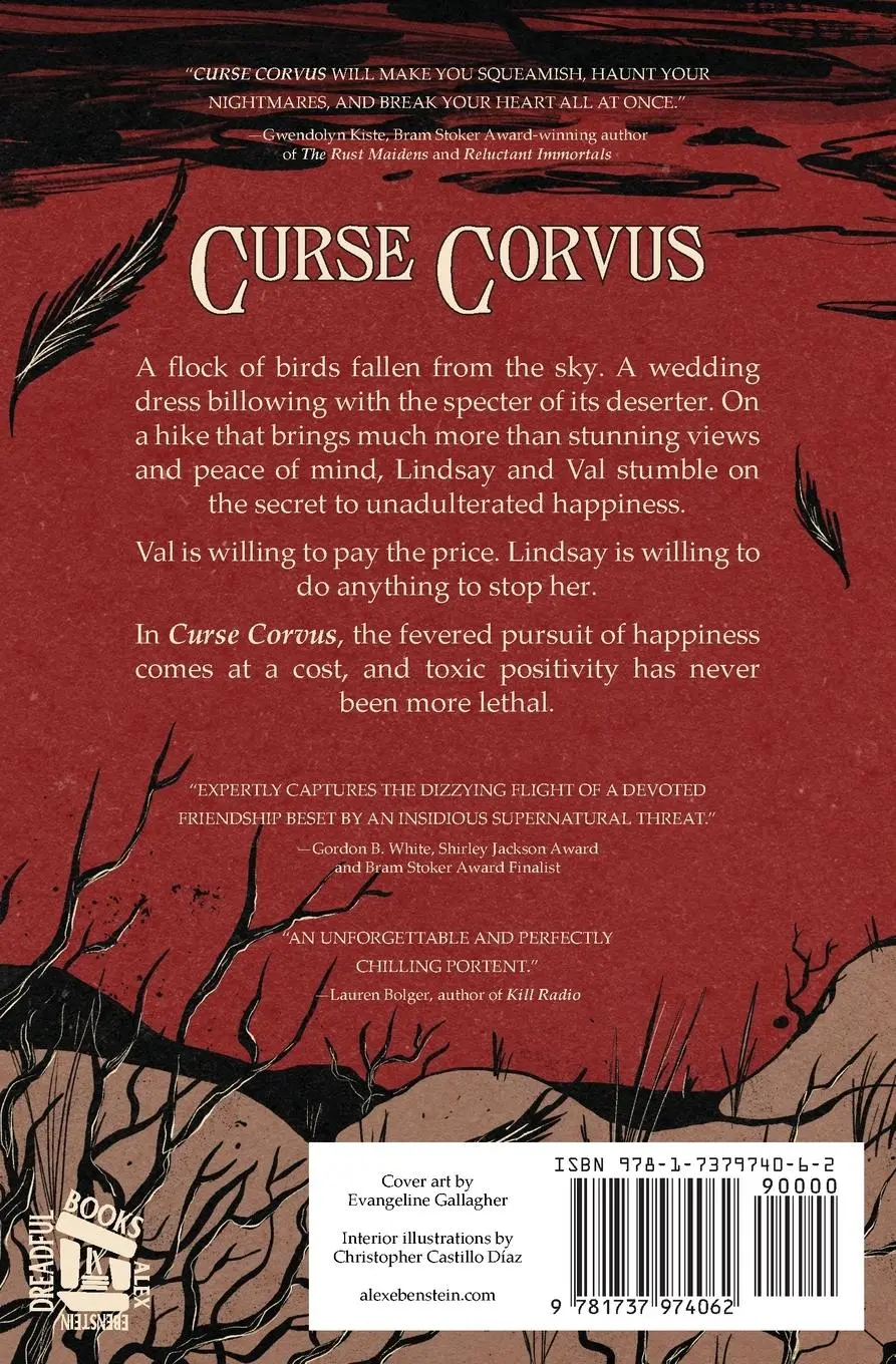 Rückseite: 9781737974062 | Curse Corvus | Alex Ebenstein | Taschenbuch | Englisch | 2023