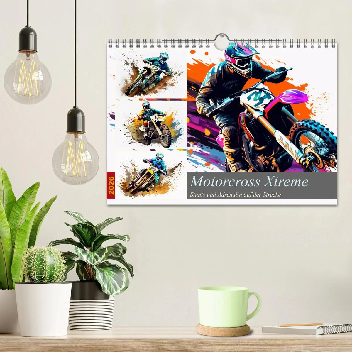 Bild: 9783457364062 | Motorcross Xtreme (Wandkalender 2026 DIN A4 quer), CALVENDO...