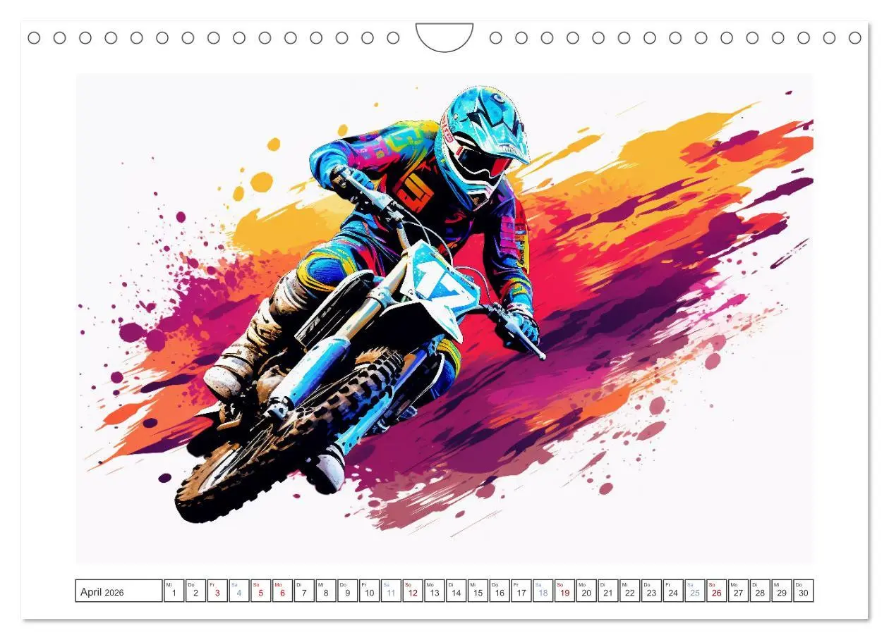 Bild: 9783457364062 | Motorcross Xtreme (Wandkalender 2026 DIN A4 quer), CALVENDO...