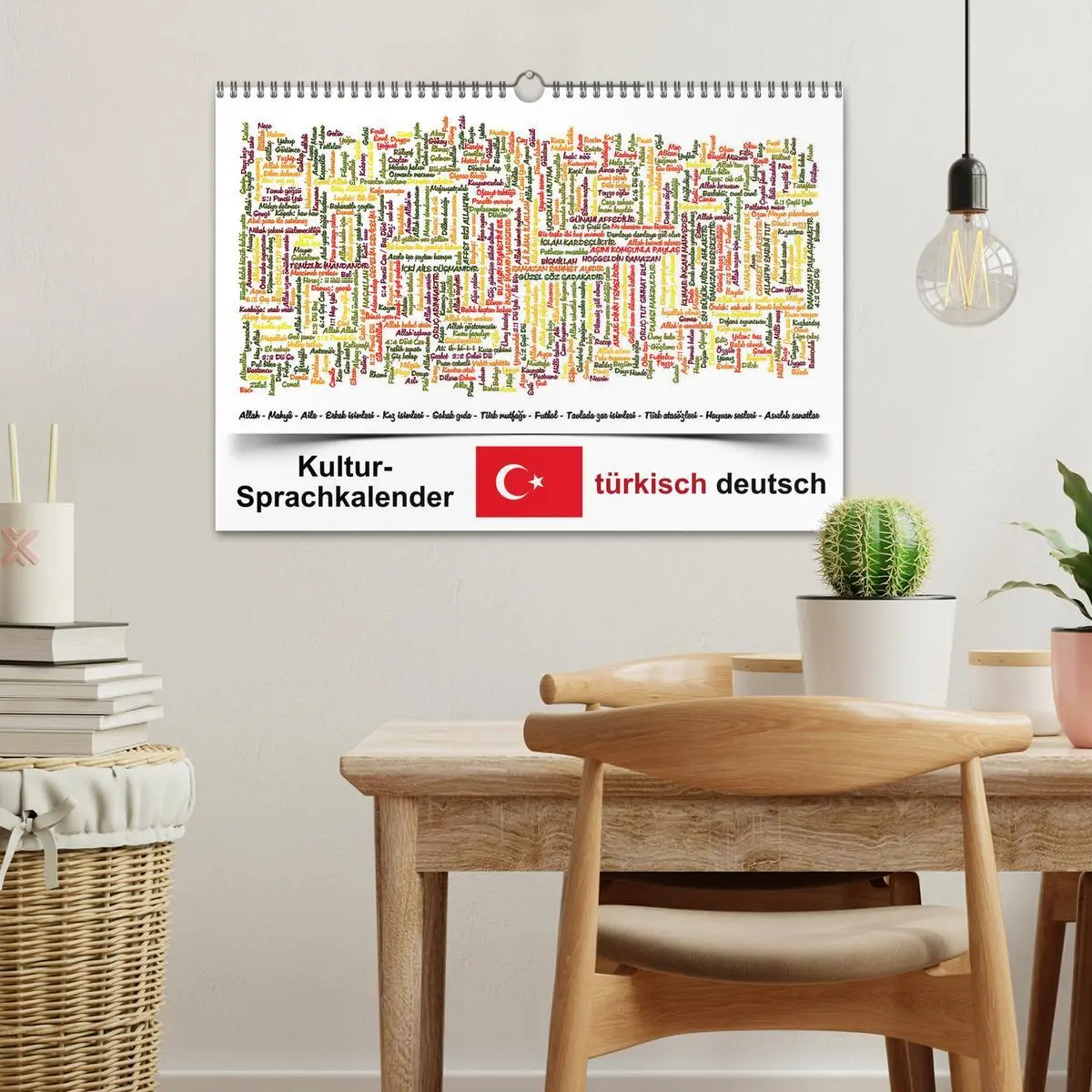 Bild: 9783457744062 | Kultur-Sprachkalender Türkisch-Deutsch (Wandkalender 2026 DIN A3...