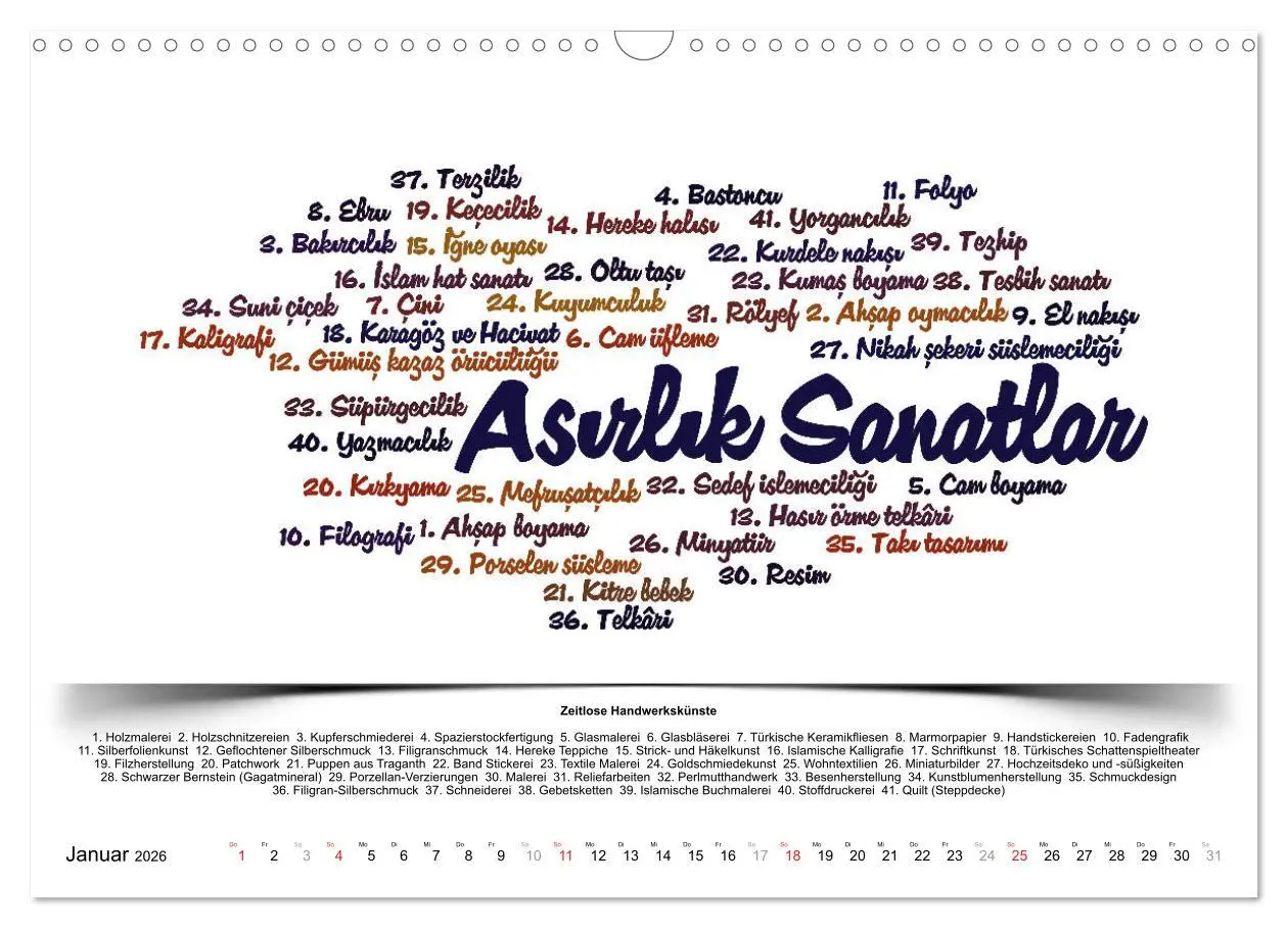 Bild: 9783457744062 | Kultur-Sprachkalender Türkisch-Deutsch (Wandkalender 2026 DIN A3...