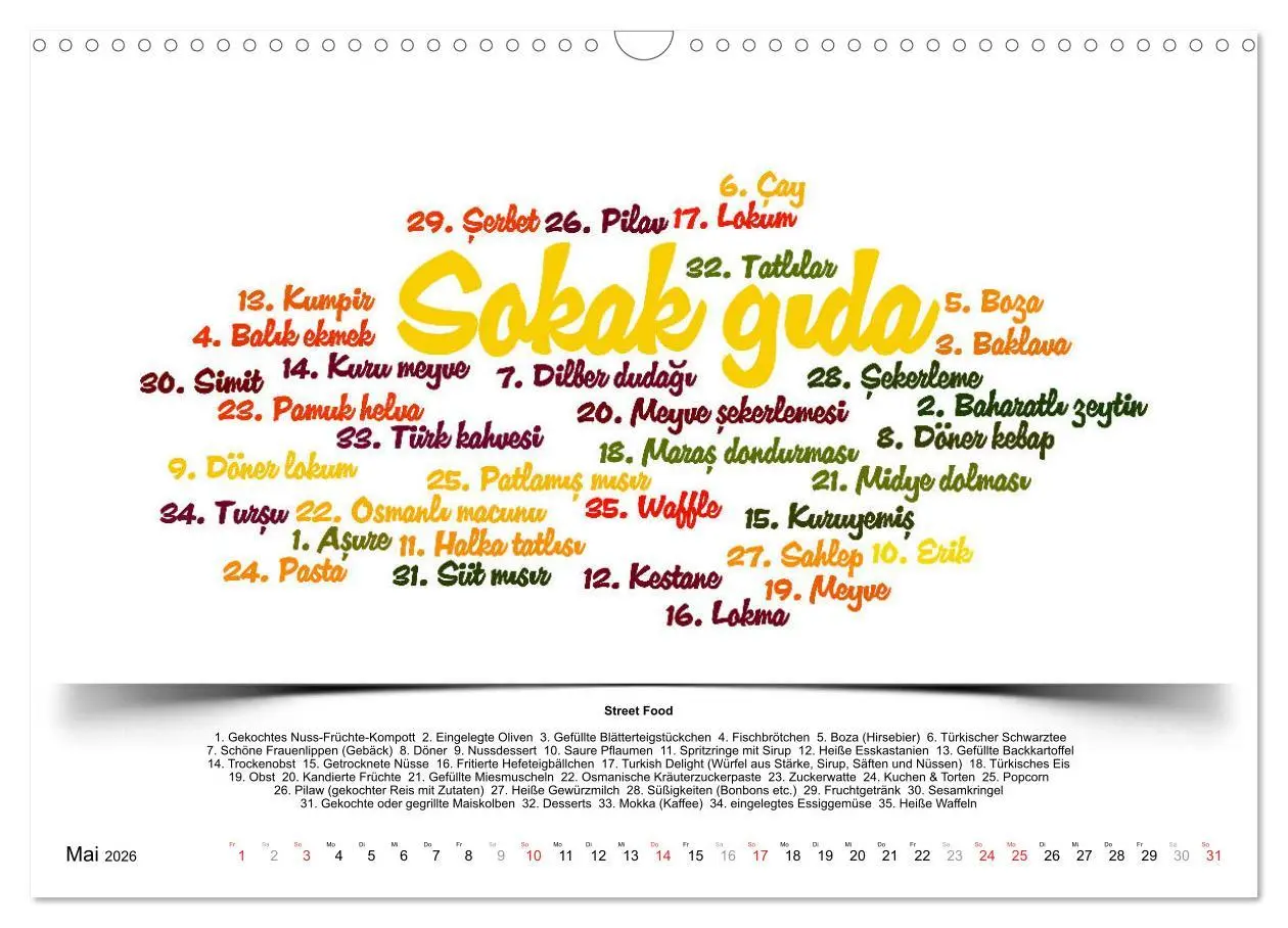 Bild: 9783457744062 | Kultur-Sprachkalender Türkisch-Deutsch (Wandkalender 2026 DIN A3...