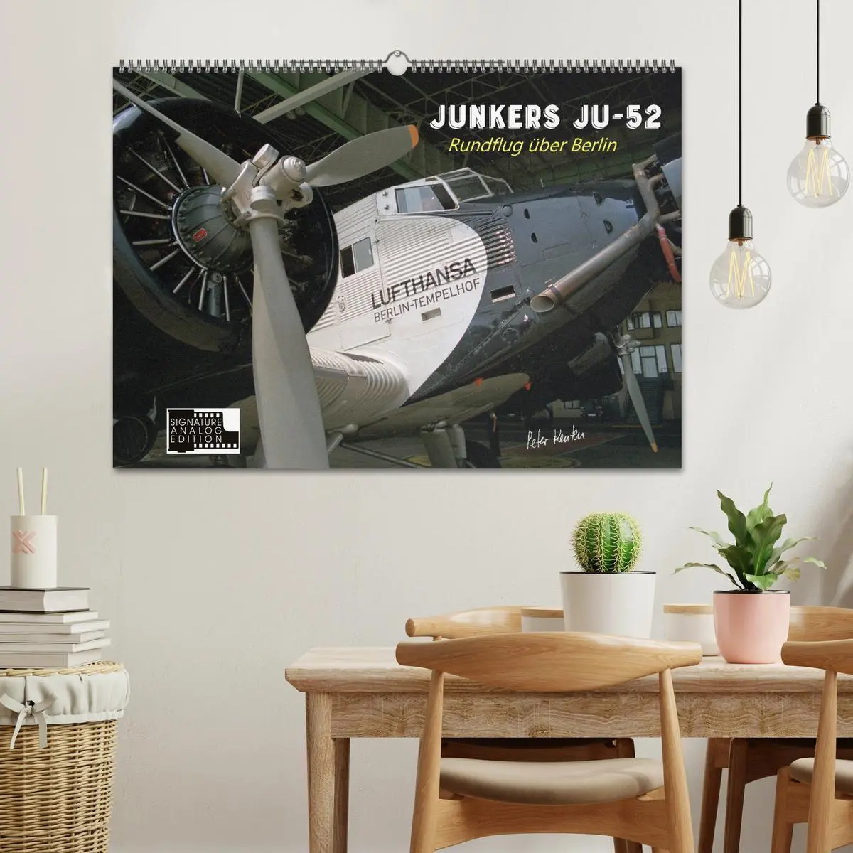 Bild: 9783457814062 | Junkers Ju-52 Rundflug über Berlin (Wandkalender 2026 DIN A2 quer),...