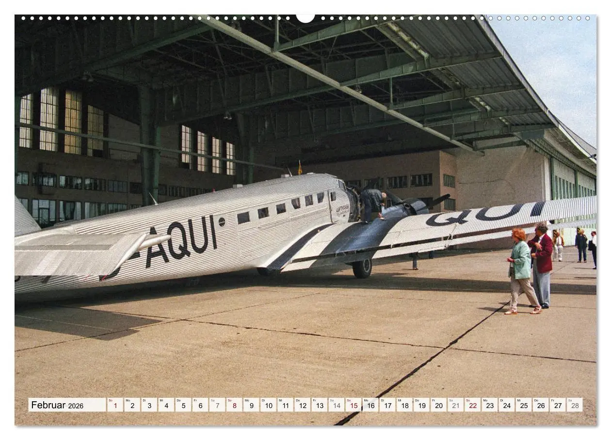 Bild: 9783457814062 | Junkers Ju-52 Rundflug über Berlin (Wandkalender 2026 DIN A2 quer),...