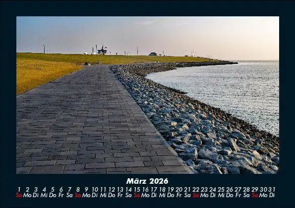 Bild: 9783695414062 | Nordsee 2026 Fotokalender DIN A5 | Tobias Becker | Kalender | Deutsch