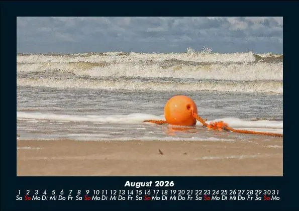 Bild: 9783695414062 | Nordsee 2026 Fotokalender DIN A5 | Tobias Becker | Kalender | Deutsch