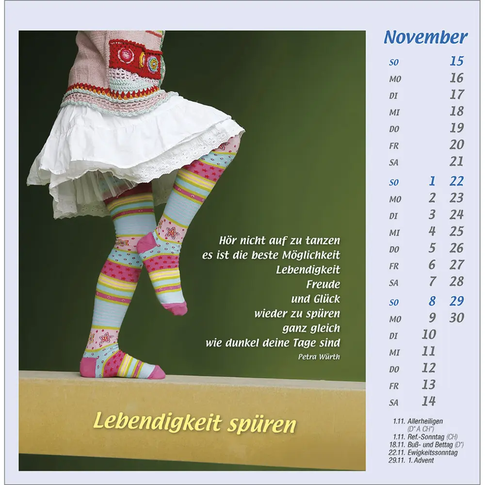 Bild: 9783754814062 | Mit Hand und Fuß 2026 | Postkartenkalender mit Bildern, die berühren