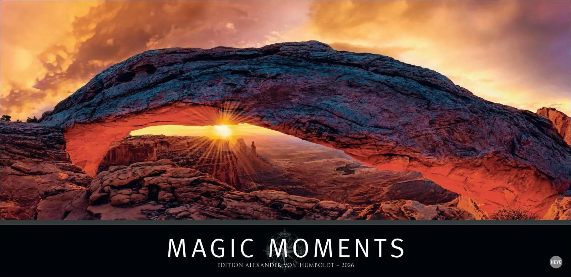 Cover: 9783756414062 | Magic Moments Panoramakalender 2026 | Harenberg | Kalender | 14 S.