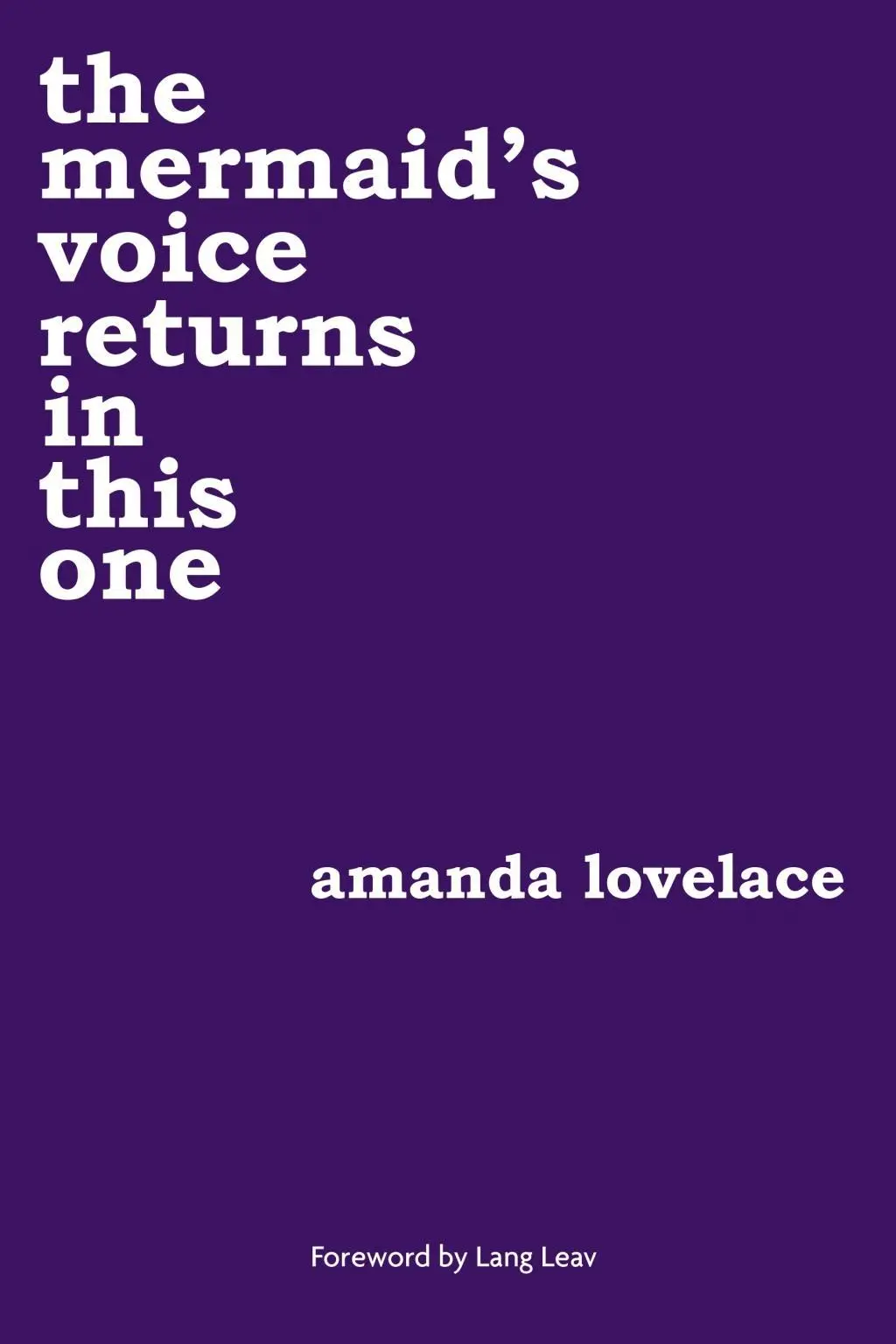 Cover: 9781449494162 | The Mermaid's Voice Returns in This One | Amanda Lovelace | Buch | XIV