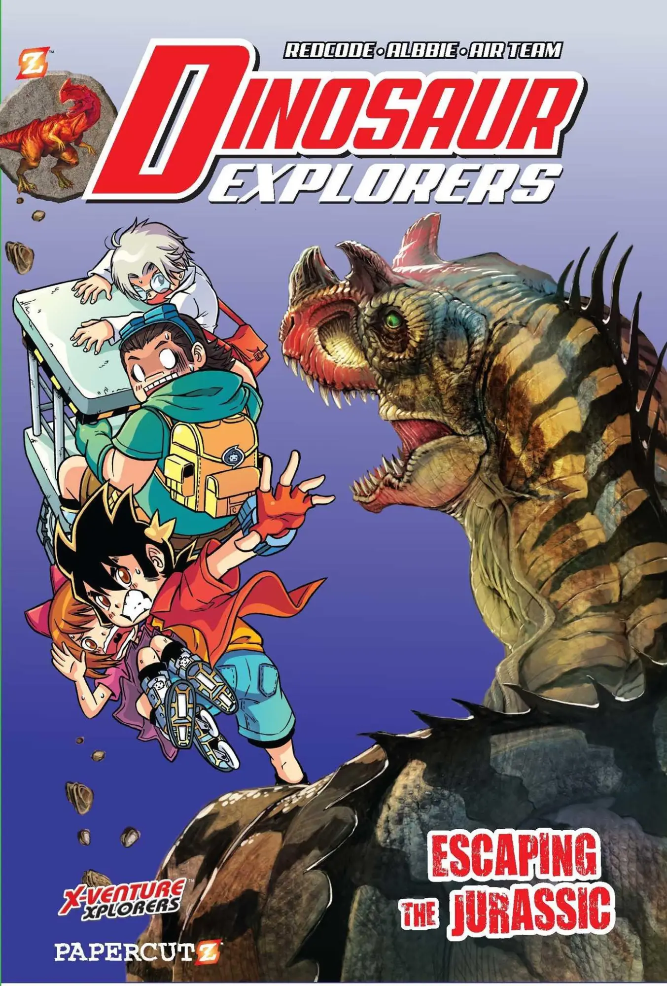 Cover: 9781545804162 | Dinosaur Explorers Vol. 6: Escaping the Jurassic | Redcode (u. a.)