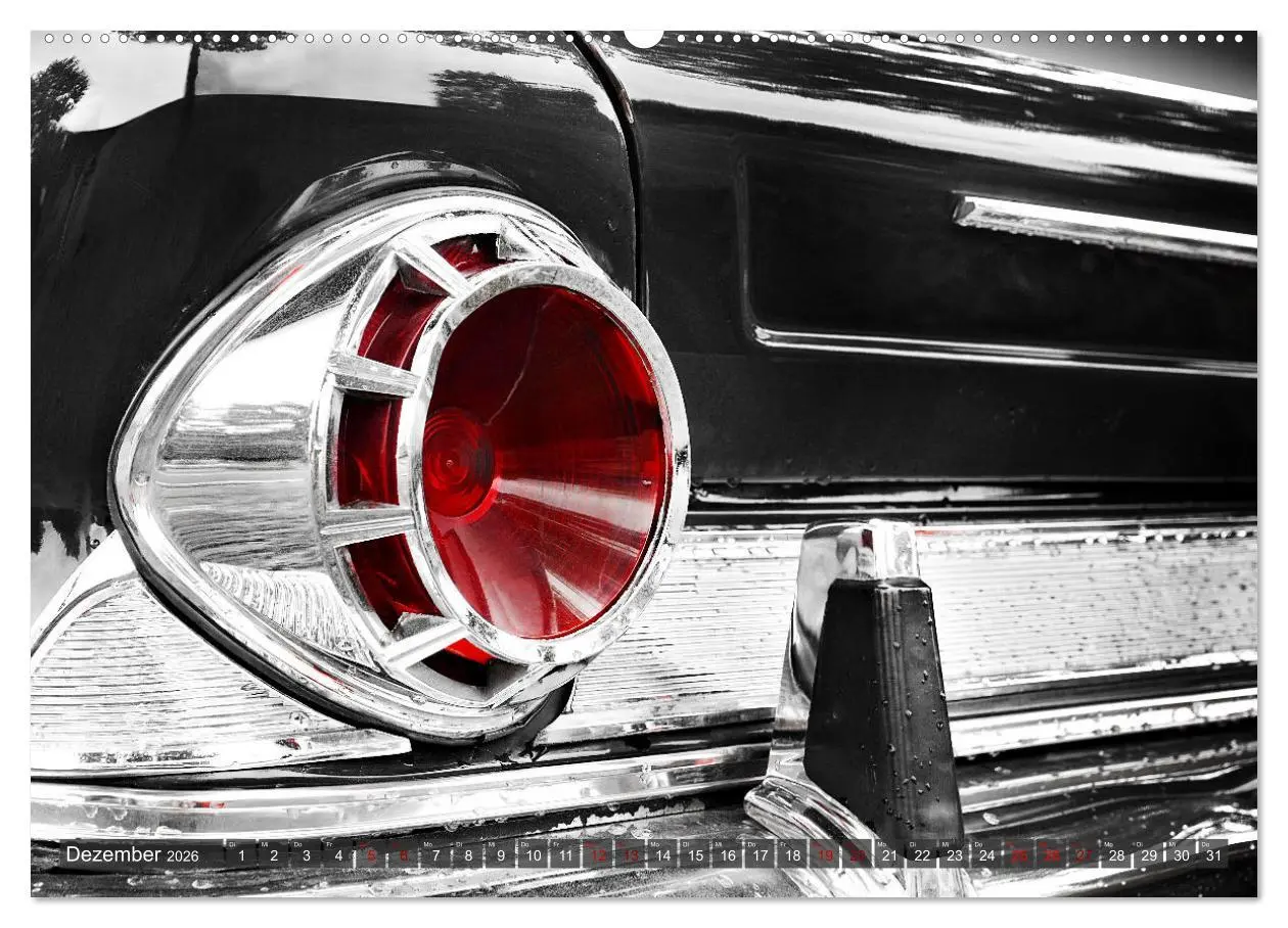 Bild: 9783457594162 | US Autoklassiker 1950er bis 1970er Details (Wandkalender 2026 DIN...