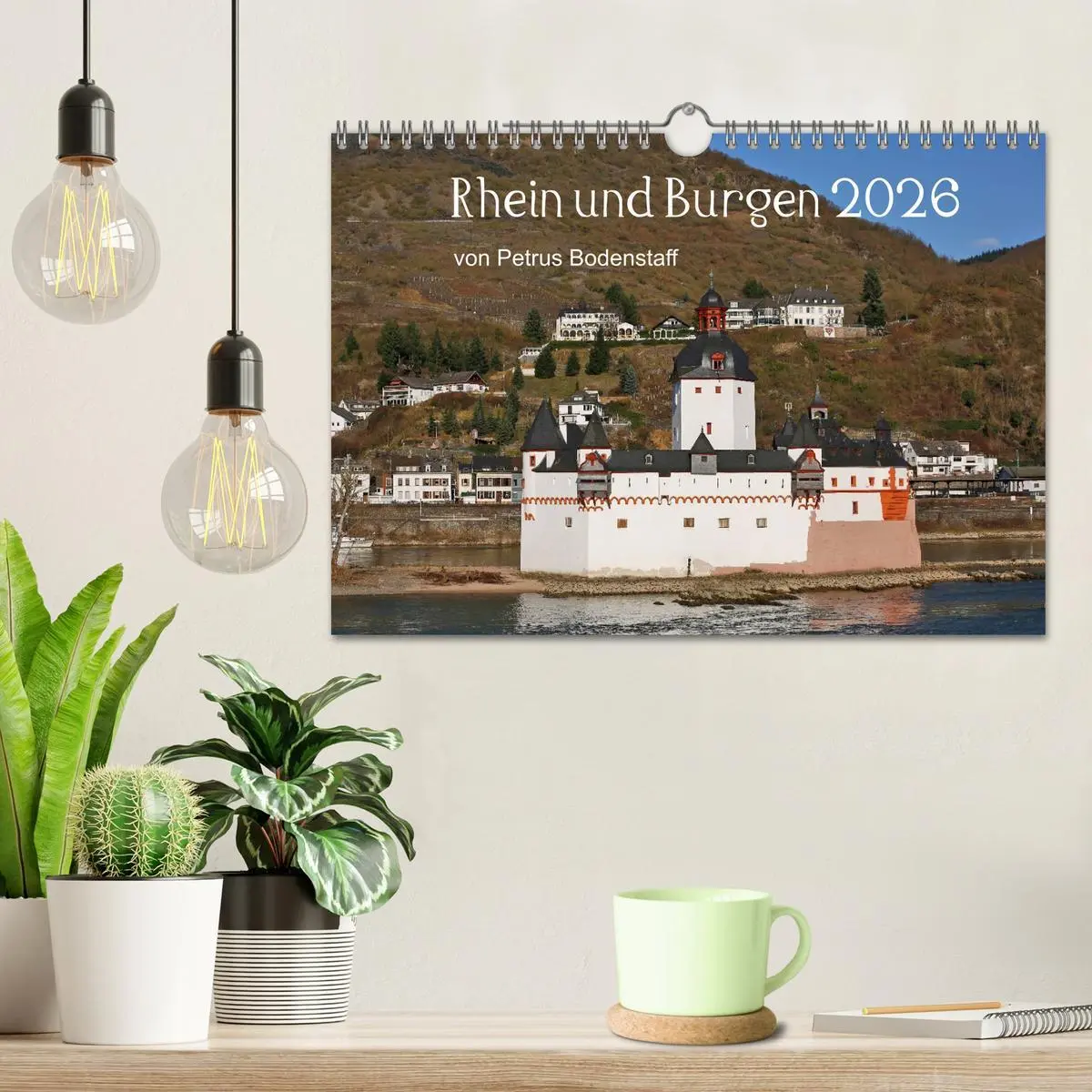 Bild: 9783516064162 | Rhein und Burgen (Wandkalender 2026 DIN A4 quer), CALVENDO...