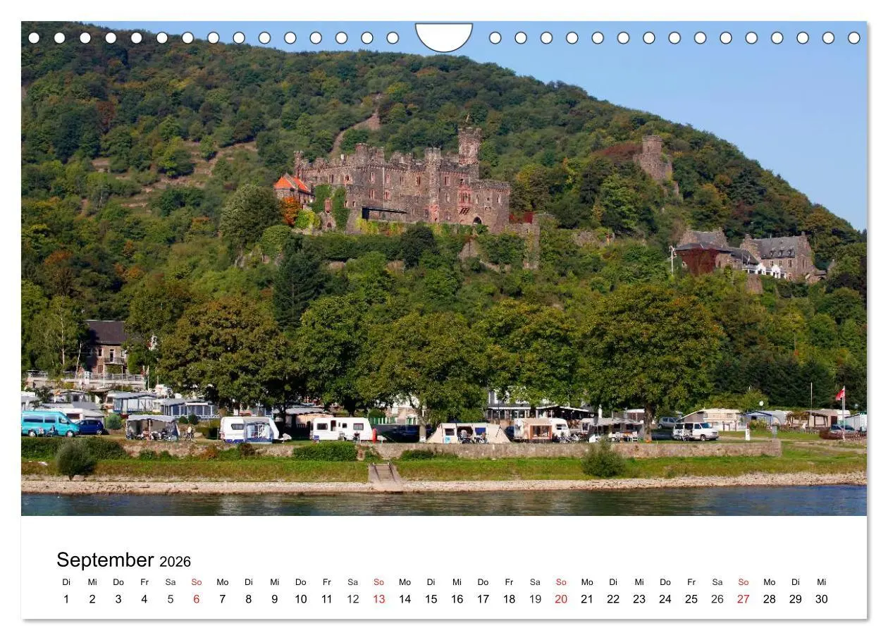 Bild: 9783516064162 | Rhein und Burgen (Wandkalender 2026 DIN A4 quer), CALVENDO...