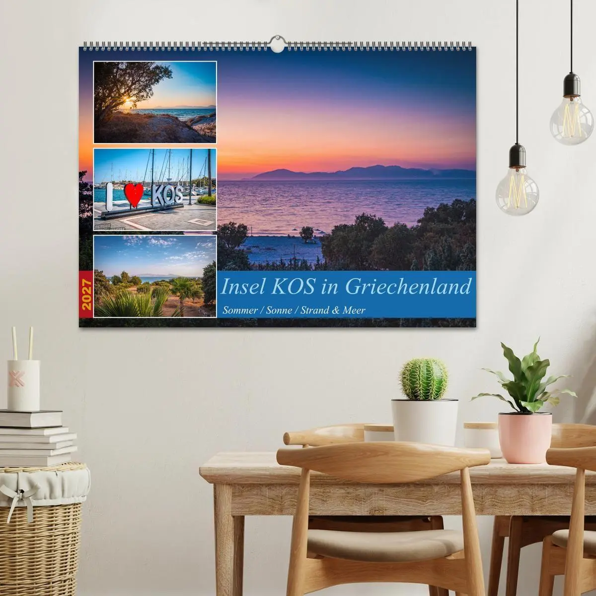 Bild: 9783516994162 | Insel Kos in Griechenland (Wandkalender 2027 DIN A2 quer), CALVENDO...
