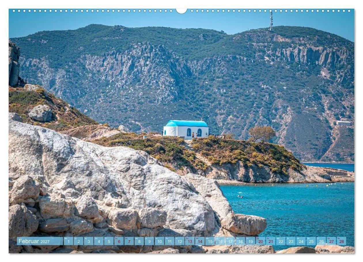 Bild: 9783516994162 | Insel Kos in Griechenland (Wandkalender 2027 DIN A2 quer), CALVENDO...