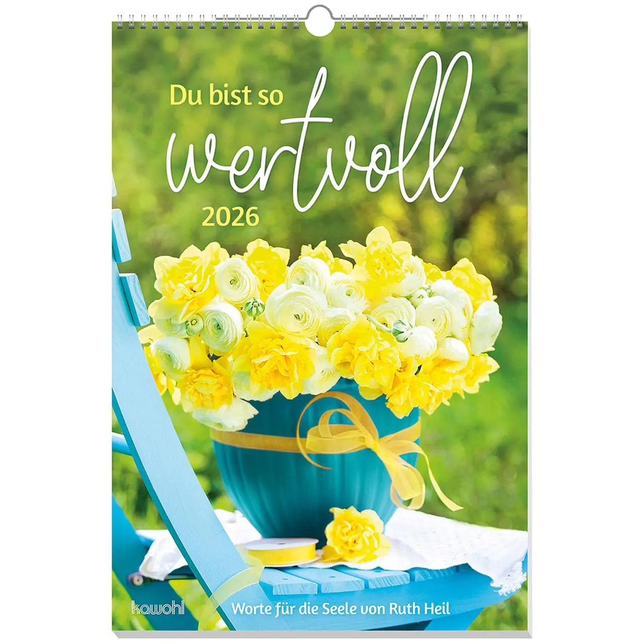 Cover: 9783754804162 | Du bist so wertvoll 2026 | Worte für die Seele von Ruth Heil | Heil