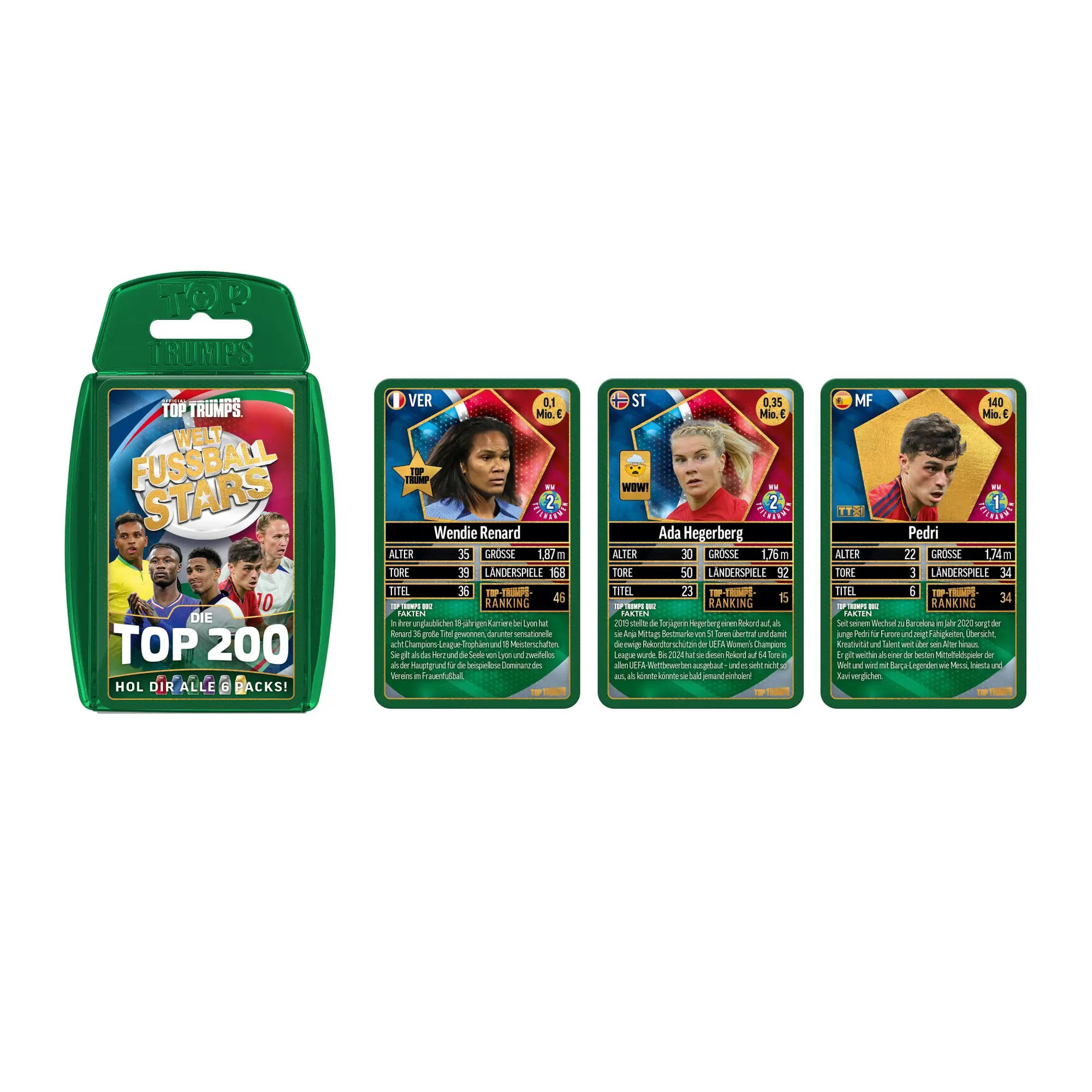 Bild: 5036905064262 | Top Trumps WFS 200 - Pack 3 | Spiel | Deutsch | 2026 | Winning Moves