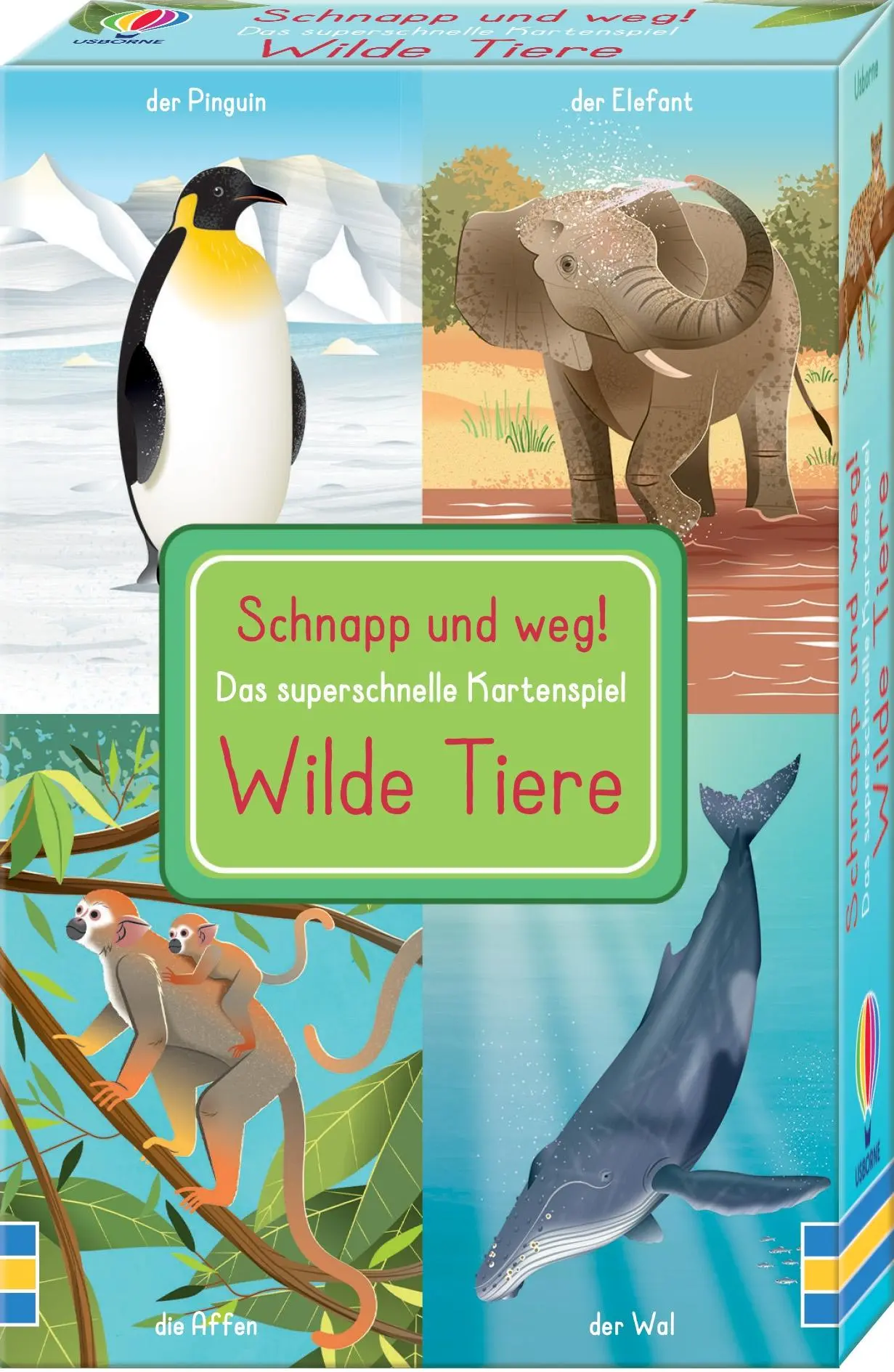 Cover: 9781035704262 | Schnapp und weg! Das superschnelle Kartenspiel: Wilde Tiere | Watt